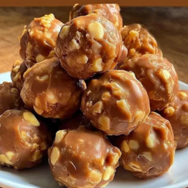 Delicious Butterfinger Bliss Balls dessert recipe for a sweet treat