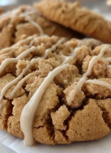 Delicious coffee cake cookies served on a rustic plate, perfect for cozy gatherings.
