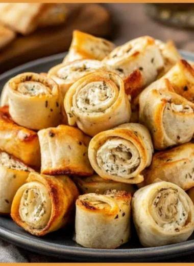 Delicious Cream Cheese Tortilla Bites served on a platter as a tasty appetizer