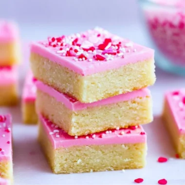Delicious homemade sugar cookie bars displayed on a wooden table