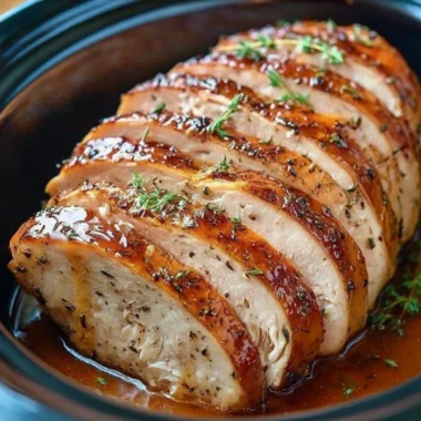 A beautifully prepared turkey cooked in the traditional Amish style.