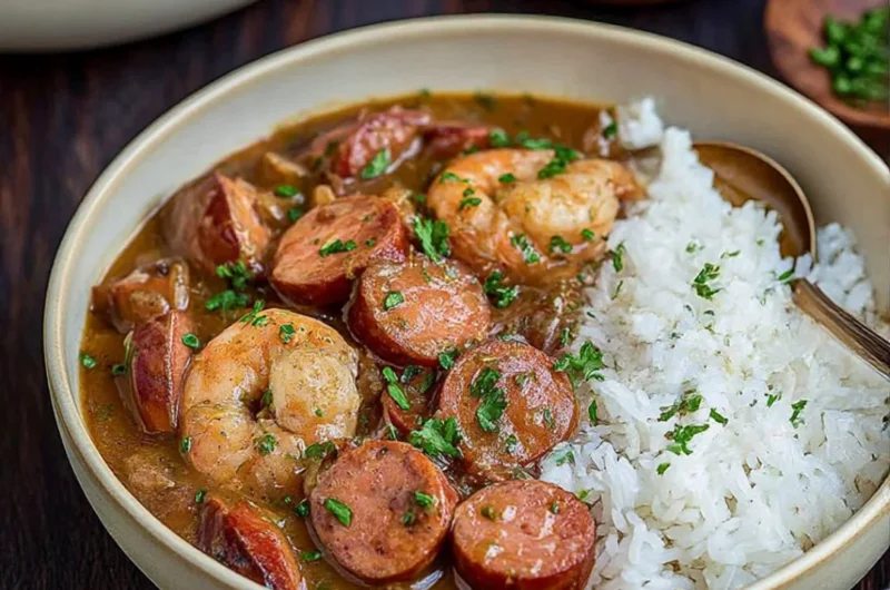 Delicious cozy gumbo recipe ideal for weeknight dinners