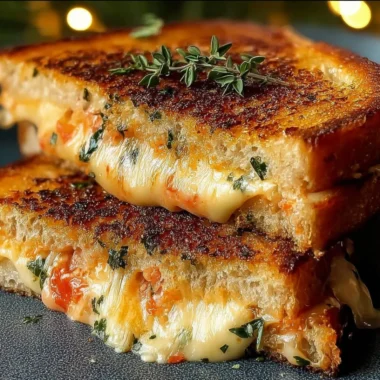 Melted cheese between perfectly toasted bread for the best grilled cheese ever.