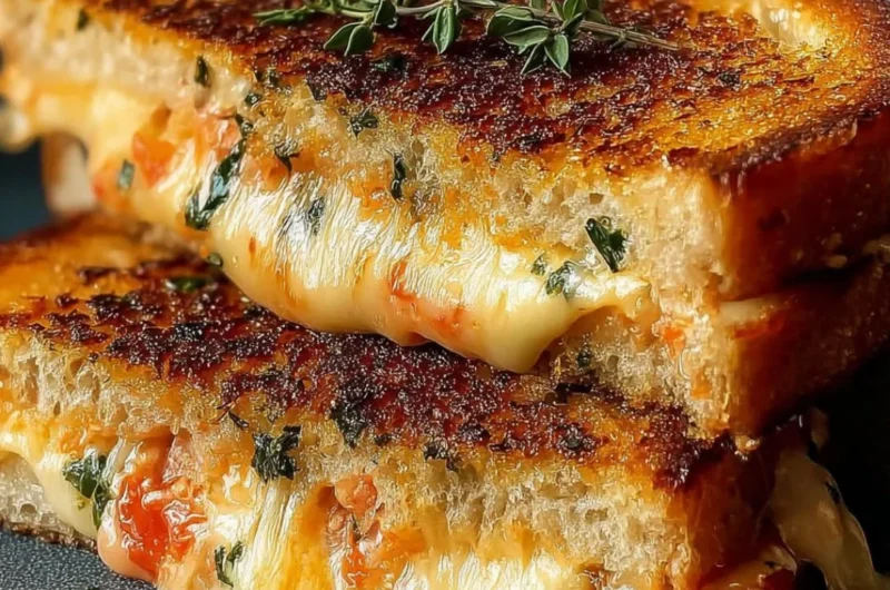 Melted cheese between perfectly toasted bread for the best grilled cheese ever.