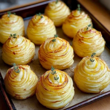 Creamy Duchess Potatoes served elegantly on a plate