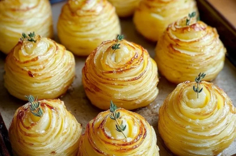 Creamy Duchess Potatoes served elegantly on a plate