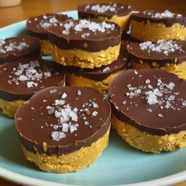 Protein Reese's bars for a healthy snack rich in protein and flavor