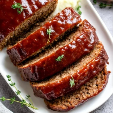 Ultimate meatloaf recipe showcasing tender and flavorful meatloaf sliced on a plate