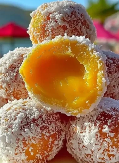Delicious Orange Creamsicle Truffles with a creamy orange filling