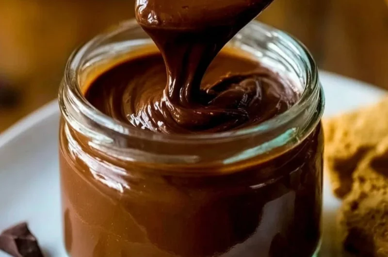 Delicious Peanut Butter Hot Fudge drizzled over ice cream