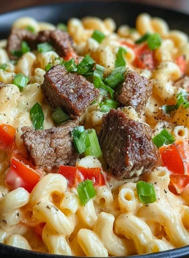 Creamy garlic chicken dish topped with herbs and spices.