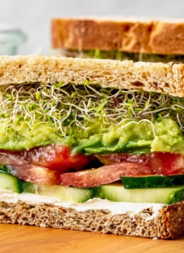 Easy cucumber sandwiches on a plate for a delicious light snack