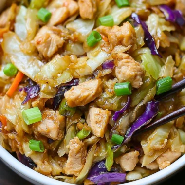 Colorful and flavorful Egg Roll Bowls with vegetables and protein.