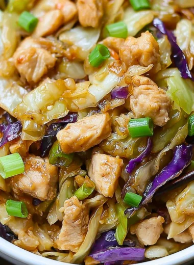 Colorful and flavorful Egg Roll Bowls with vegetables and protein.