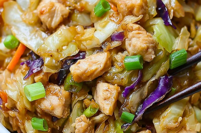 Colorful and flavorful Egg Roll Bowls with vegetables and protein.
