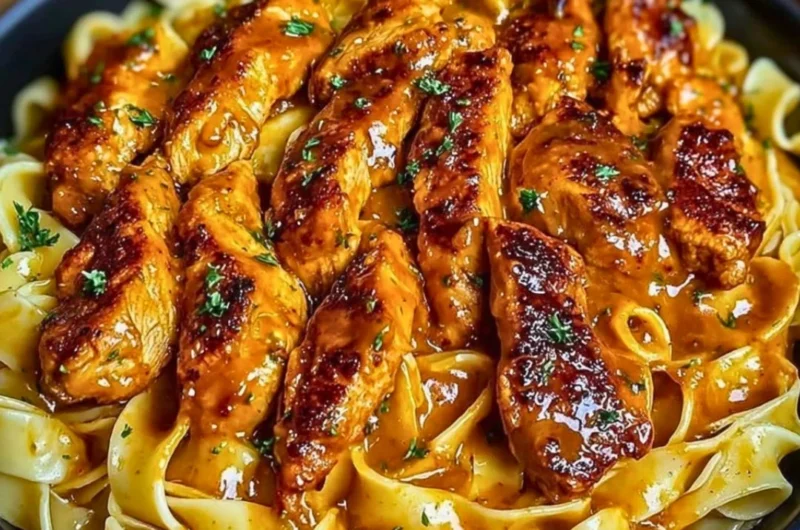 Delicious homemade butter chicken served with rice and naan