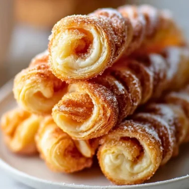Delicious homemade cinnamon twists sprinkled with sugar and cinnamon