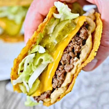 Keto Big Mac Smash Burgers with fresh toppings and lettuce wrap