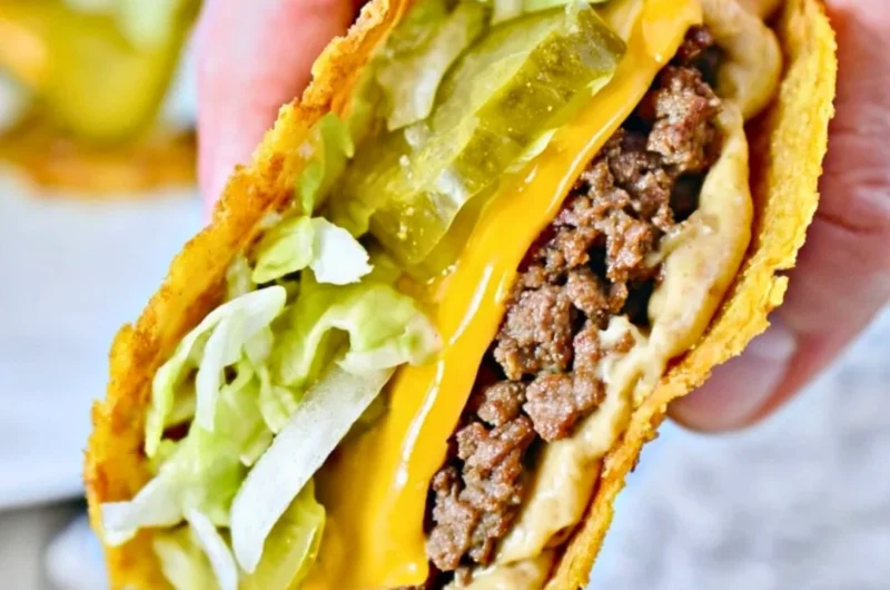 Keto Big Mac Smash Burgers with fresh toppings and lettuce wrap