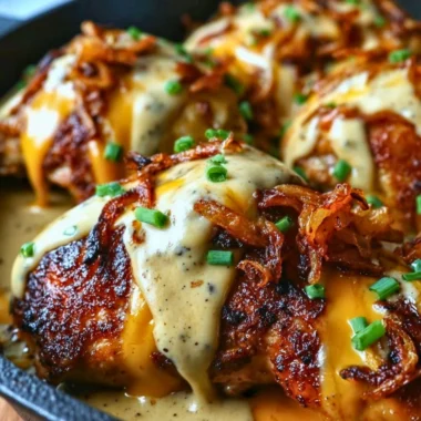 Deliciously cooked Mississippi Mud Chicken served on a plate