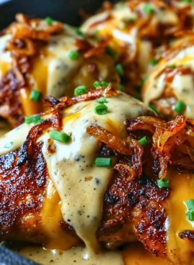 Deliciously cooked Mississippi Mud Chicken served on a plate