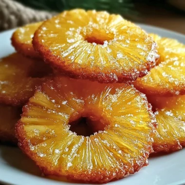 Pineapple Upside Down Cookies decorated with cherries and pineapple slices.