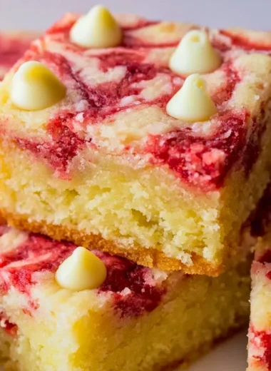 Strawberry white chocolate bars with fresh strawberries and creamy white chocolate.
