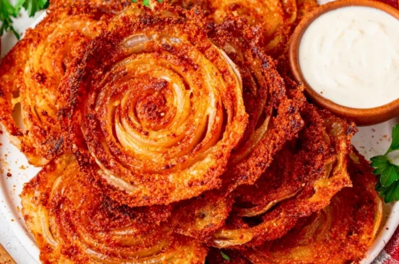 Viral onion ring chips, a crunchy and tasty snack, perfect for all occasions.