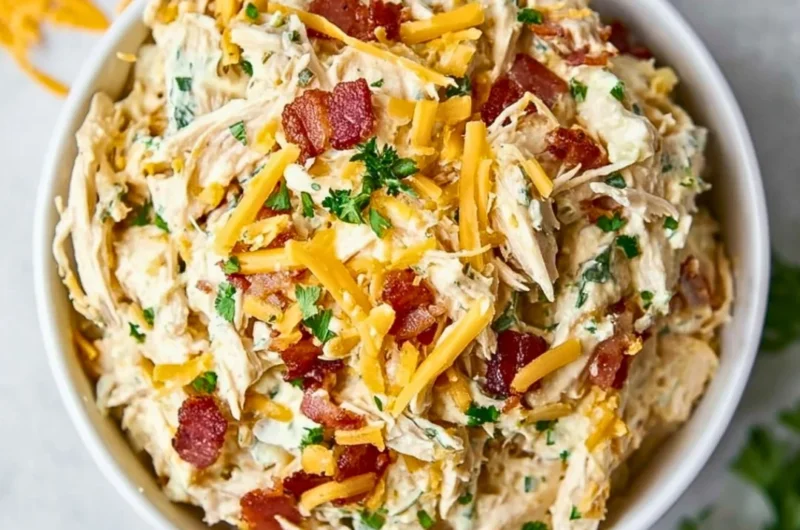 Delicious carnivore chicken salad with fresh ingredients and bold flavors.