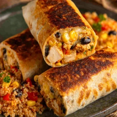High protein burritos filled with nutritious ingredients for a healthy meal