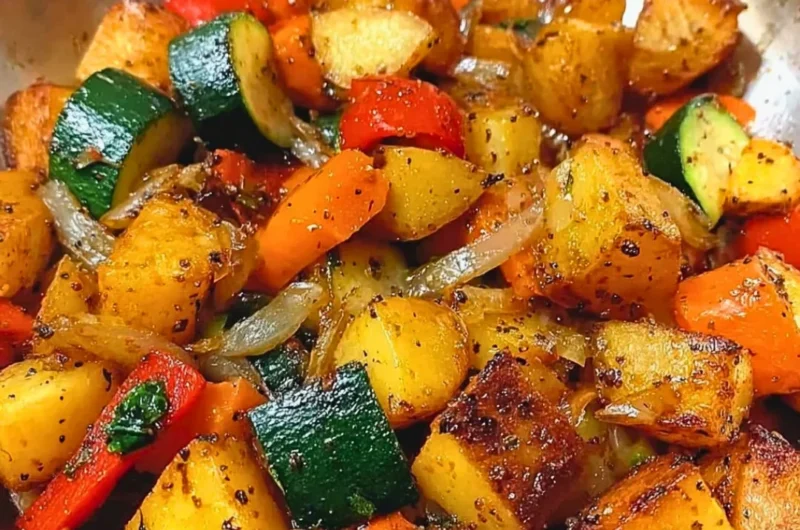 Colorful vegan food spread featuring fresh vegetables and wholesome grains