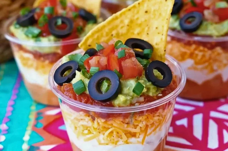 A colorful spread of Cinco de Mayo dippers including guacamole and salsa.