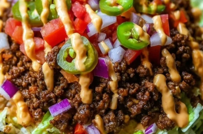 High-protein cheeseburger bowls for healthy low-carb meal prep