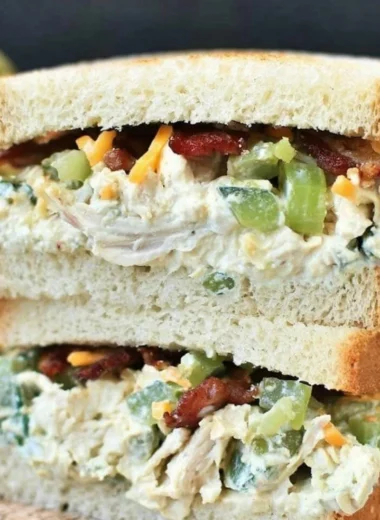 Low Carb Jalapeno Popper Chicken Salad with cottage cheese and fresh ingredients
