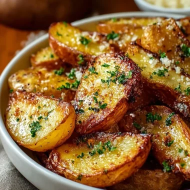 Authentic Greek Potatoes recipe with crispy lemon flavor and golden texture
