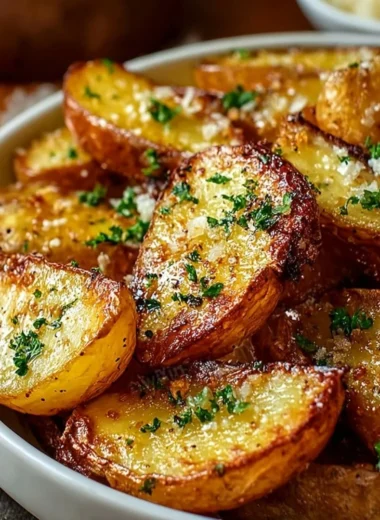 Authentic Greek Potatoes recipe with crispy lemon flavor and golden texture