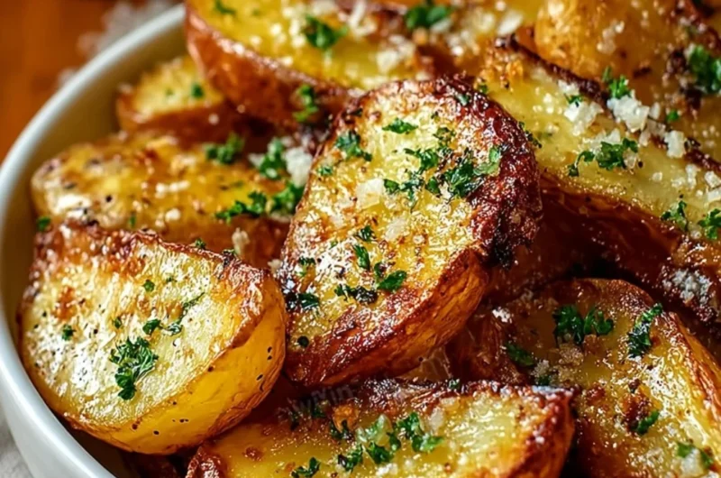 Authentic Greek Potatoes recipe with crispy lemon flavor and golden texture