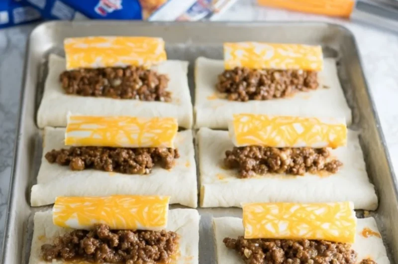 Delicious cheesy taco sticks served on a platter with salsa dip