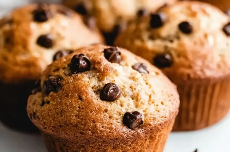 Fluffy cottage cheese oatmeal muffins baked to perfection for a healthy snack.