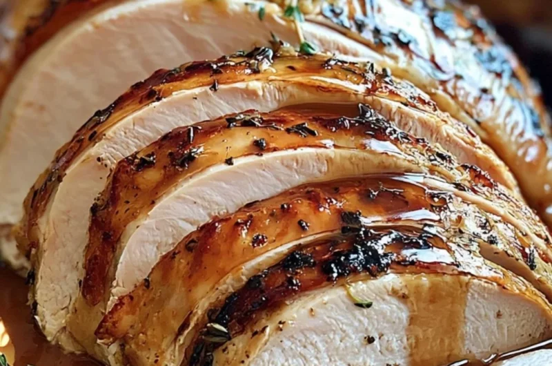 An Amish-style turkey dish prepared with traditional ingredients and methods.